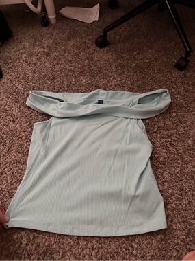 Old Navy Ribbed Aqua Women's Top XL